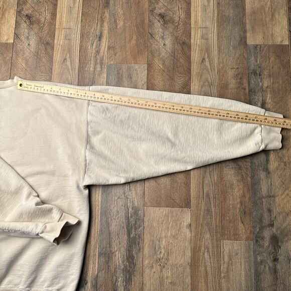 Vintage‎ 90s Disney Sweatshirt Men's Large Beige Athletic Mickey Mouse 4936 - Picture 13 of 14